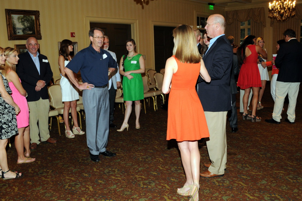 Randy Roper (instructing), Emily and Neil Sutphin