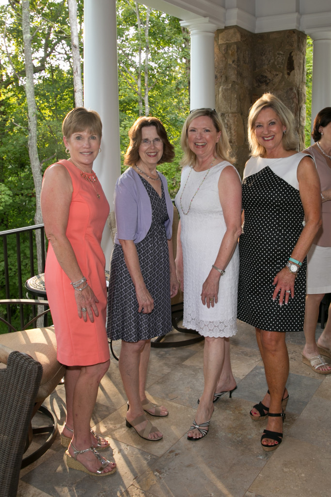 Left to right:  Linda Akenhead, Donna Rush, Ivy Albert, Amelia Summerville 