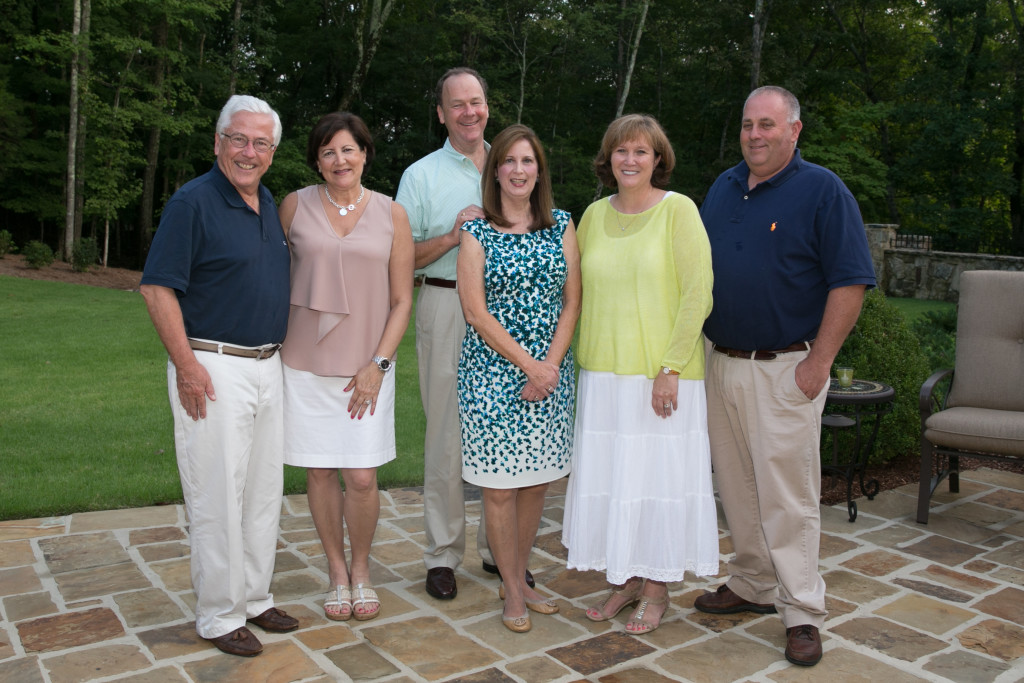 Tom and Pennie Keene, Sharon and Ed Gartrell, Janet and David Skidmore 