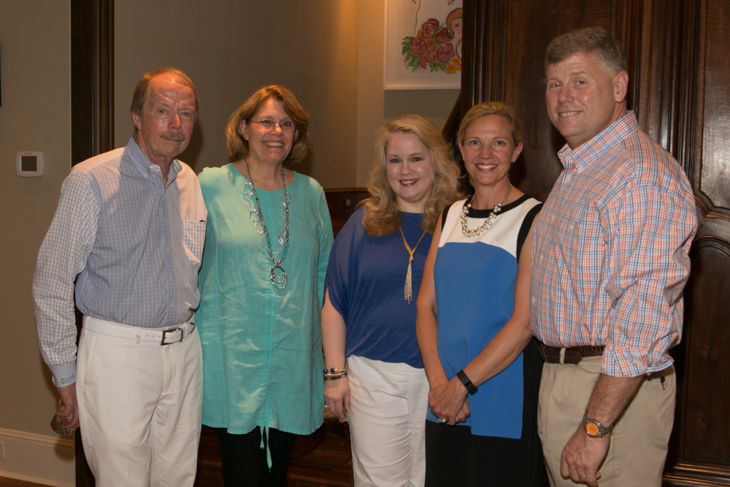 Ernie and Ann Rivard, Anne Compton Burke, Kim and John Johnson 