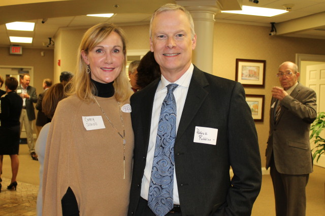 Cathy Scholl, Patrick Robbins (Chairman, HSO Board of Trustees)