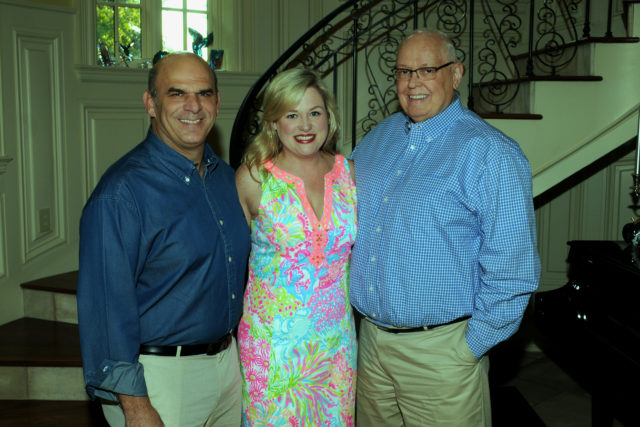 Michael and Jennifer Lapidus, Dan Halcomb, President and CEO Huntsville Symphony Orchestra