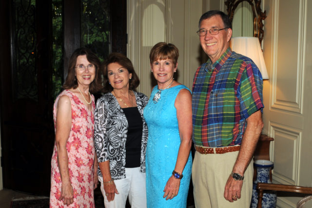 Donna Rush; Anne Cox; Linda Akenhead, Chairman of the 2016 Symphony Ball; and Dr. John Cox
